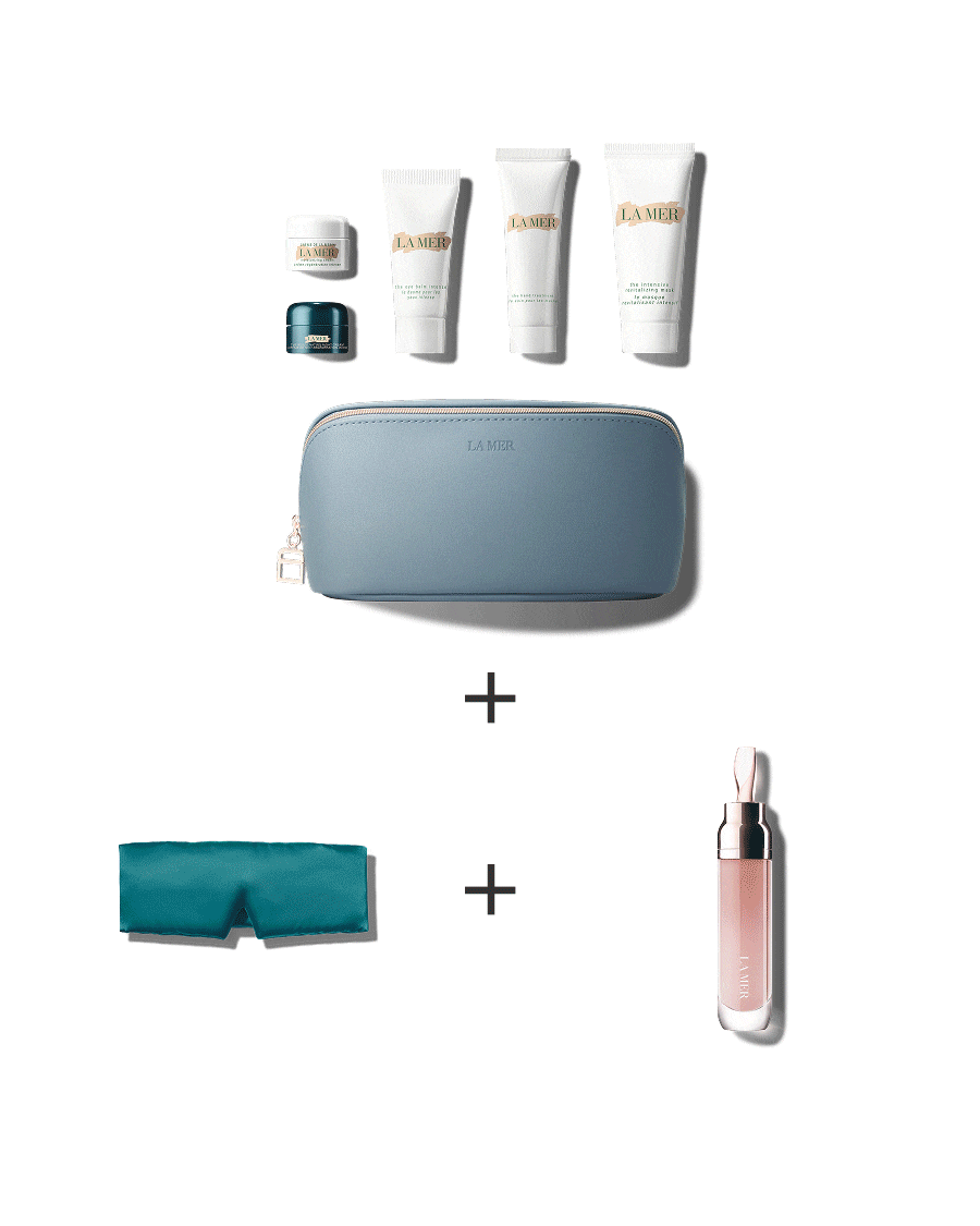 Product packshot, shot from above, detailing contents of offer